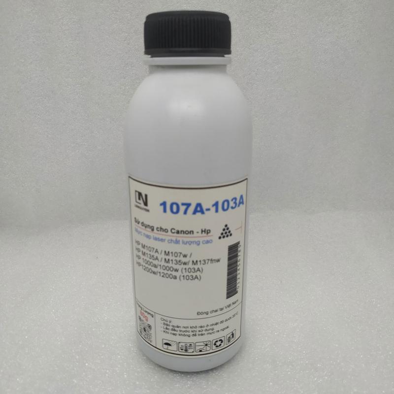 Mực nạp 107A 103A nạp cho Hộp mực máy in 107a/ 107w/ 135a/ 135w/ 1000W/ 1200W 80g 0