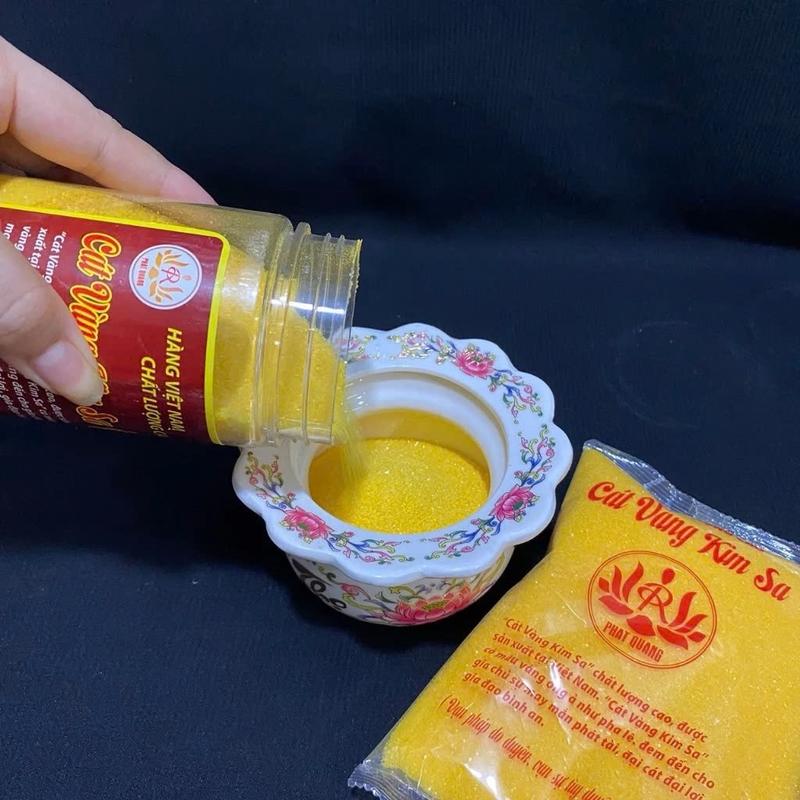 Cát Vàng Kim Sa đặt Lư Hương 0.5kg - 1kg