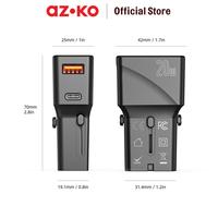 Gambar AZKO Krisbow Travel Adaptor USB A & Type C 20 Watt Universal Plug Pengisi Daya Gadget Internasional - 20watt dari AZKO ID Kota Administrasi Jakarta Selatan 1 Tokopedia