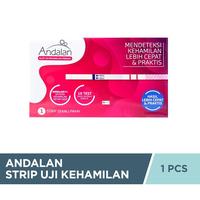 Gambar Andalan Strip Uji Kehamilan - Alat Pendeteksi Kehamilan Cepat Akurat dari Megah Sakti Pharmacy Kota Medan 2 Tokopedia