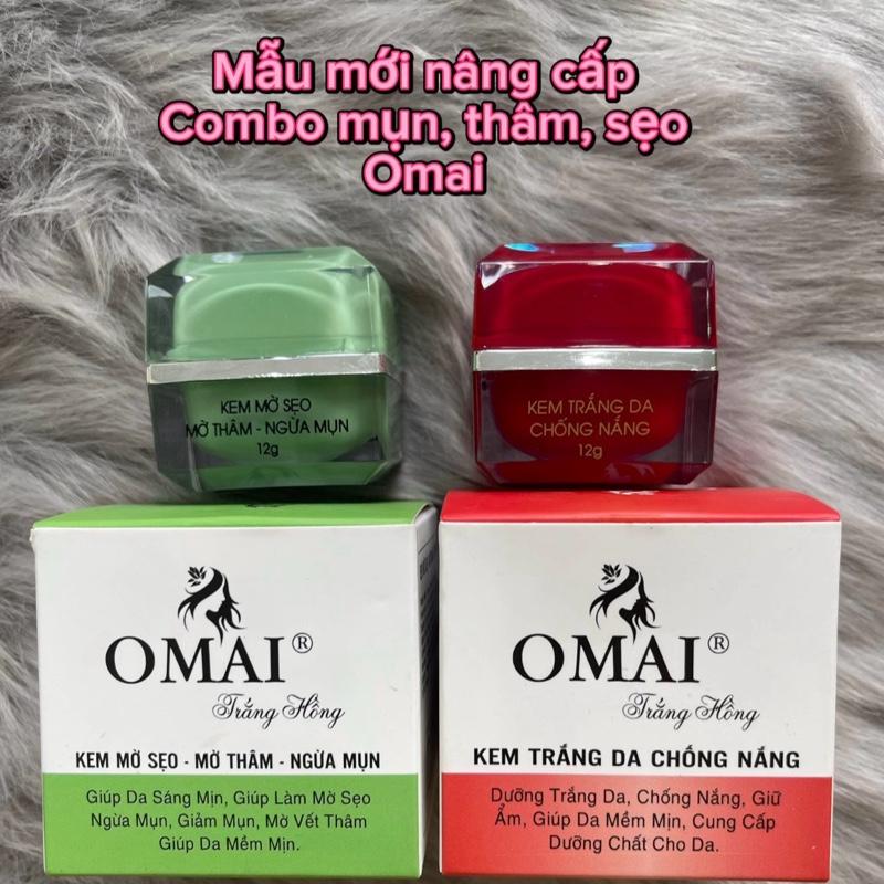   Chính hãng  Combo mụn thâm OMAI ngày đêm Kem Face  Làm Đẹp Da Skincare 