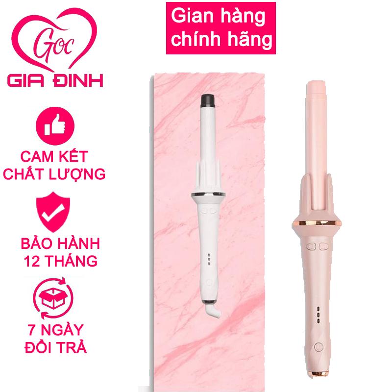 Máy uốn tóc xoăn tự động chất liệu gốm sứ đường kính uốn 28mm