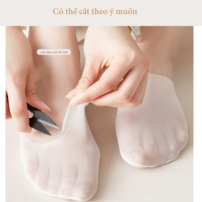 Product Introduction of Tất tàng hình tất lười cotton pha lưới thoáng mát, tất đi giày bệt tất đi giày lười không mỏng nhẹ T001 Nữ Women 12