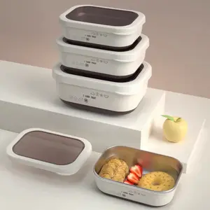 Kotak Stainless Steel Bekal Meal Box Container Storage Box