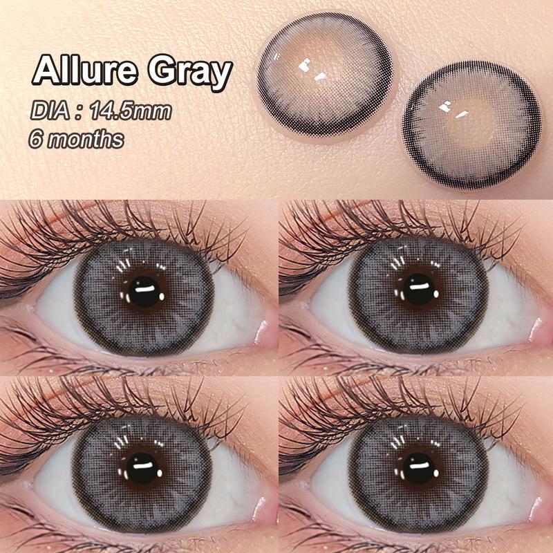 Product Introduction of 【Mua 1 Tặng 2】 Magister Kính Áp Tròng 2 chiếc DIAMOND N Độ Cận 0~6.00 Candy Brown/Allure Gray  Kính Áp Tròng Đường kính lớn DIA 14.5mm 6 Tháng Hàng Ngày Lens Mắt Màu 2