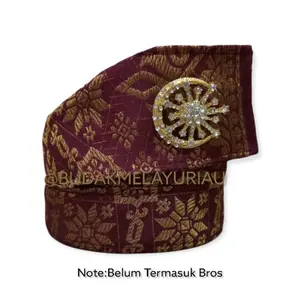 TANJAK MELAYU FULL SONGKET PREMIUM IKAT ELANG PATAH SAYAP BUDAK MELAYU RIAU
