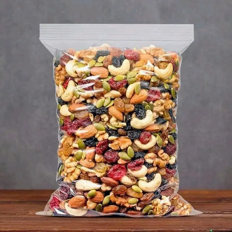 HALAL KACANG CAMPUR 75% Kacang _ MIXED NUTS  Low Sugar Low Fat Organic Snacks