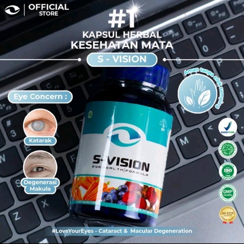 Smartvision S-VISION Easy Suplemen Kesehatan Mata Minus Ampuh - 30 CAP 0