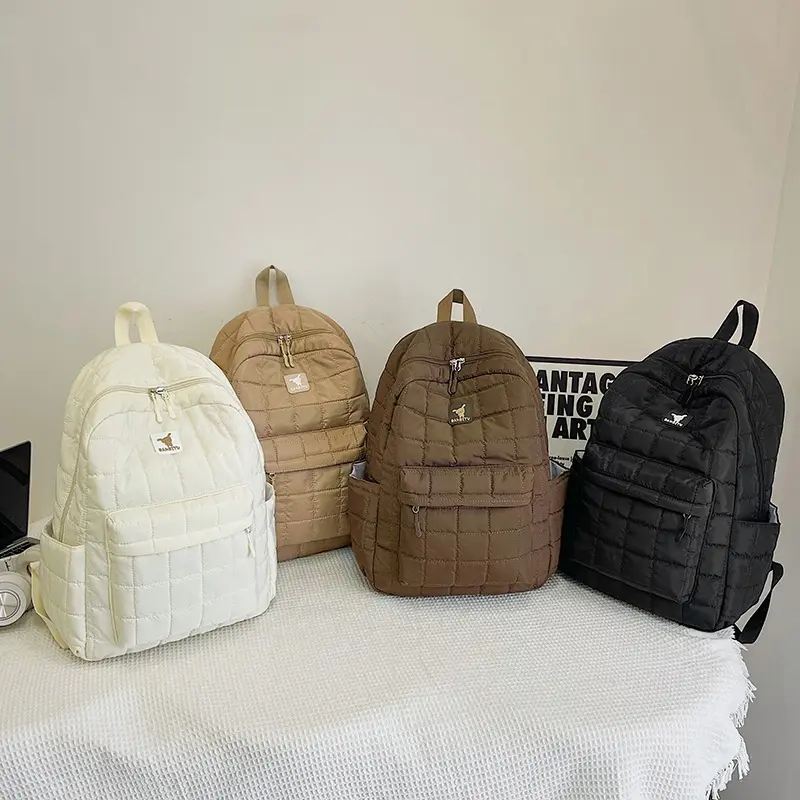 Large Capacity Women Backpack Trendy School Bag For Girls Student Travel Backpacks