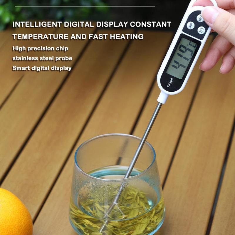 Product Introduction of Kitchen Digital Food Thermometer Meat Cake Milk BBQ Cooking Household Thermometer Probe Gauge Electronic Oven Tool 51