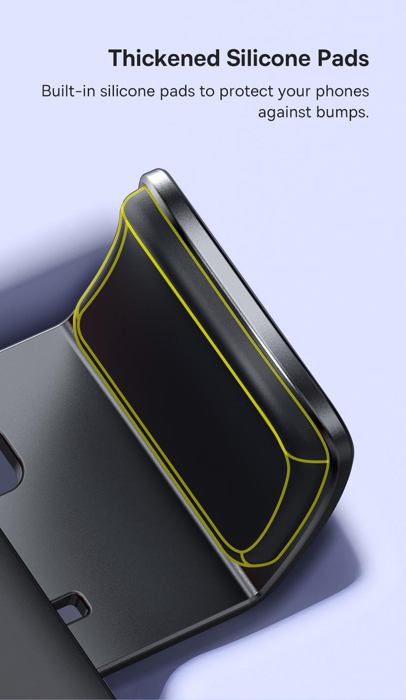 Product Introduction of Pemegang Telefon Graviti Kereta Logam, Baseus, Untuk Bolong Udara, Pelekap Kereta, Serasi dengan Telefon Samsung, iPhone dan Xiaomi, Penyangga Pemegang Kereta, Sesuai untuk Telefon 4.7-6.7 inci 13