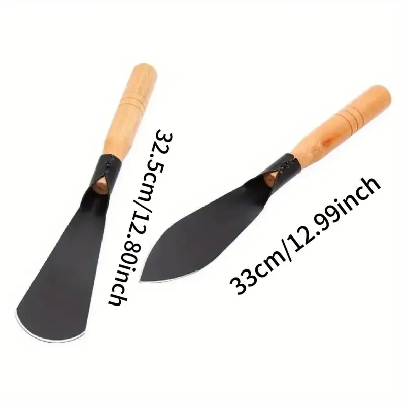 Garden Shovel, 2 Counts/set Metal Garden Shovel, Hand Shovel for Digging, Transplanting, Planting & Weeding Tool, Garden Tool 1