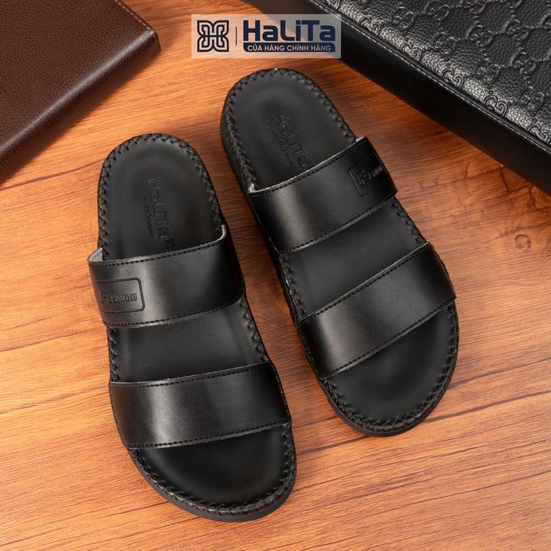 Product Introduction of [HALITA] DéP Doc Tờ Hai Quai Quốc Dân, Da Bò Thái Lan, Khâu Chỉ Toàn Bộ , Đế Bằng Cao Su Êm Chân. 6