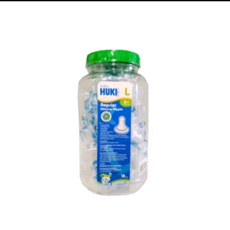 18 pcs Huki dot toples peristaltik Slim Neck dan Ortho Gepeng SML 5
