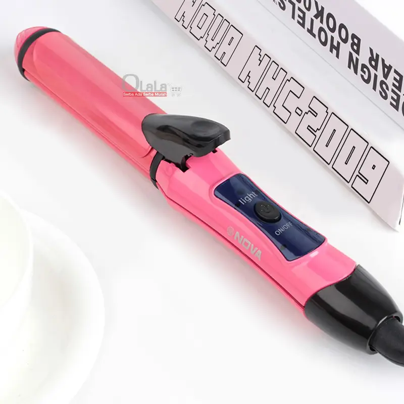 Catok Rambut 2 in 1 Merk Nova 2009 Catokan Rambut NHC-2009 NHC 2009 Curly Keriting 1