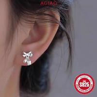 Gambar AGIAO Anting-anting 925 Hipoalergenik Pita Lily Of The Valley Putar Anti-Hilang Untuk Wanita - perak dari A.GIAO.ID Kab. Gresik 2 Tokopedia