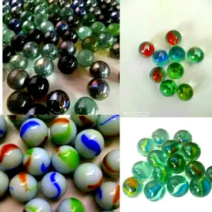 kelereng gundu isi 100 pcs / Kelereng Bening / Kelereng putih susu mainan jadul Anak Dewasa Laki-Laki Games Toys