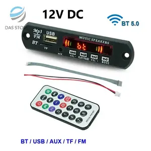 Modul MP3 Player bluetooth receiver 12V USB TF AUX  WAV+MPA+MP3 lossless