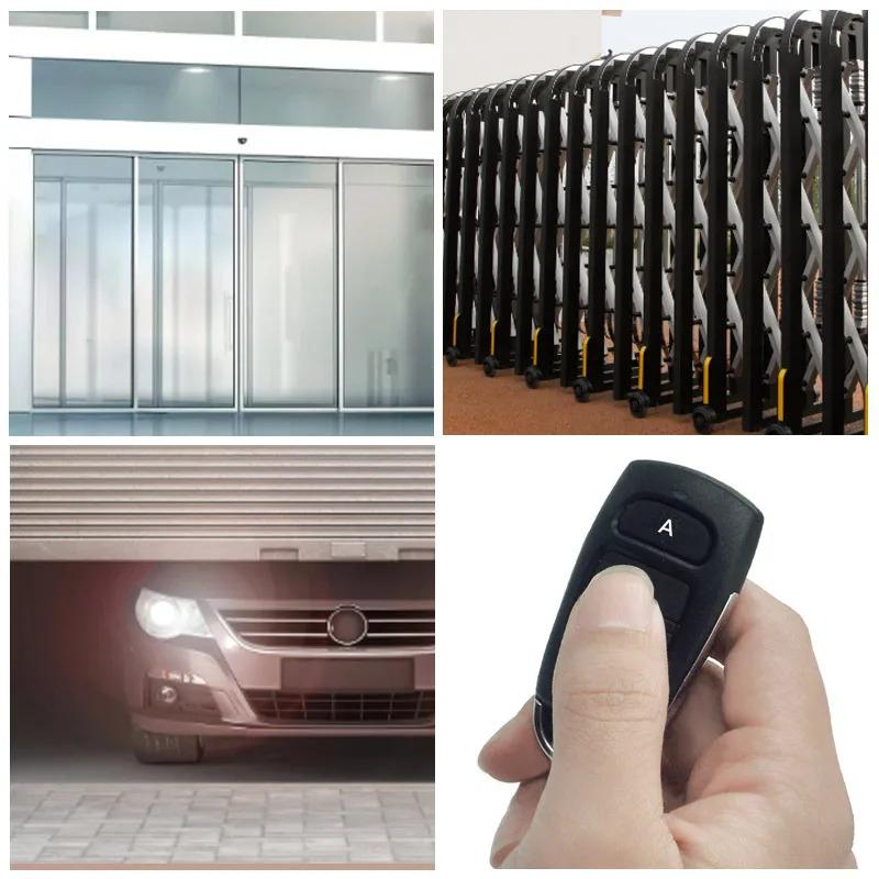 Product Introduction of RF Remote Control Key 433mhz Transmitter Cloning Duplicated Copy learning fix rolling code for Electric Garage Door Car 21