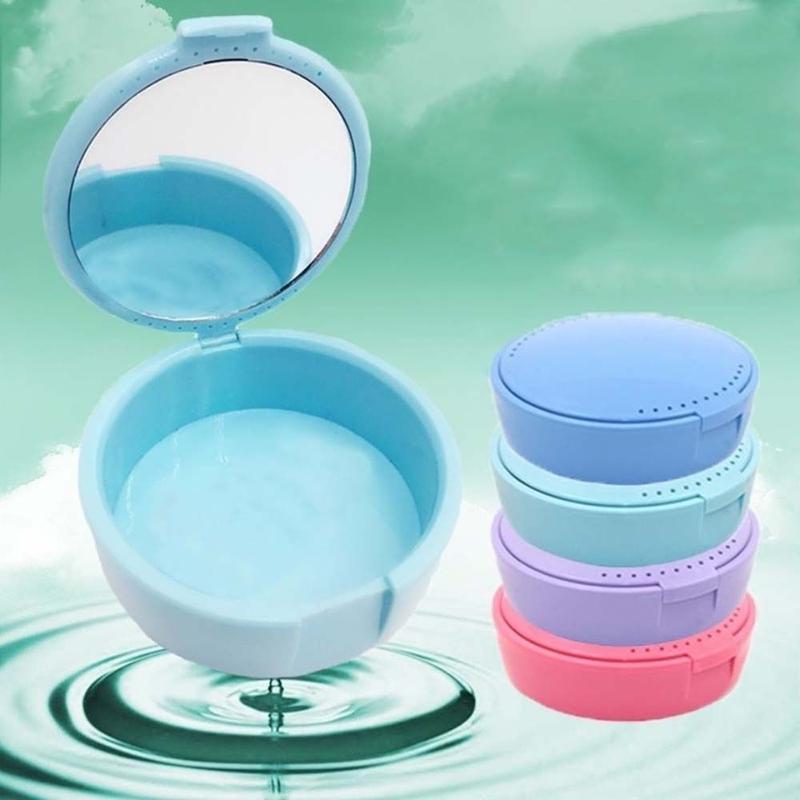 With Mirror Orthodontic Portable Tooth Storage Box Teeth Cleaning ...