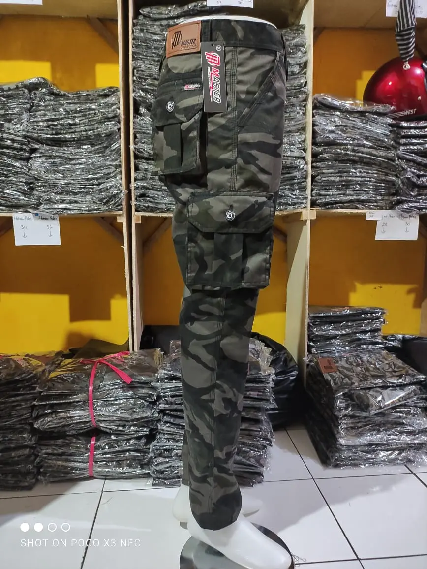 Celana PDL cargo Loreng panjang