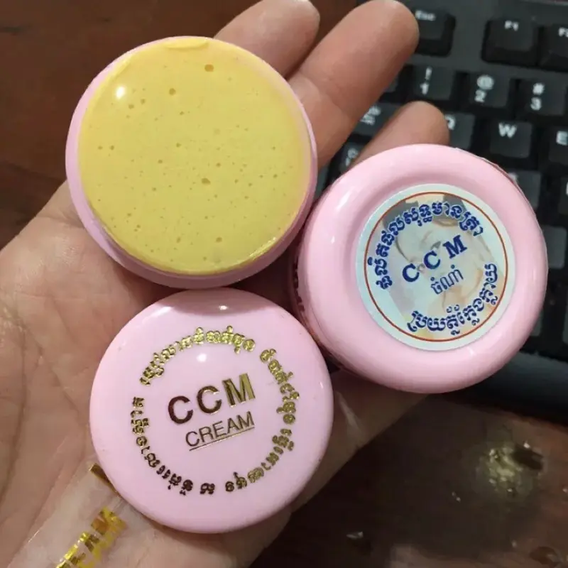 Kem nám CCM thái lan ban ngày và ban đêm skincare làm đẹp da chăm sóc da 1