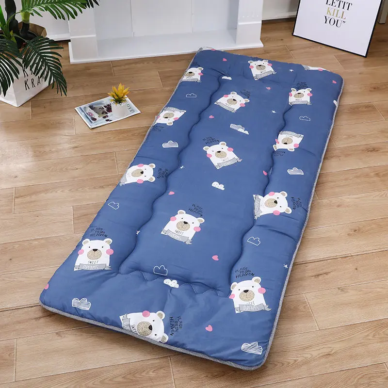 Student Dormitory Mattress, Thickened Fold Single Double Bedroom Cushion, Upper and Lower Bed Mat bedding beddingsets Single Extra Thick Tatami Mattress bedsheet
