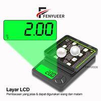 Gambar Fenyueer Timbangan Mini Digital 500gr/0.01gr / Timbangan Emas / Pocket Scalee - CX-T26-500g/0.01-Hitam-Baterai dari Fenyueer Official Store Kab. Tangerang 4 Tokopedia