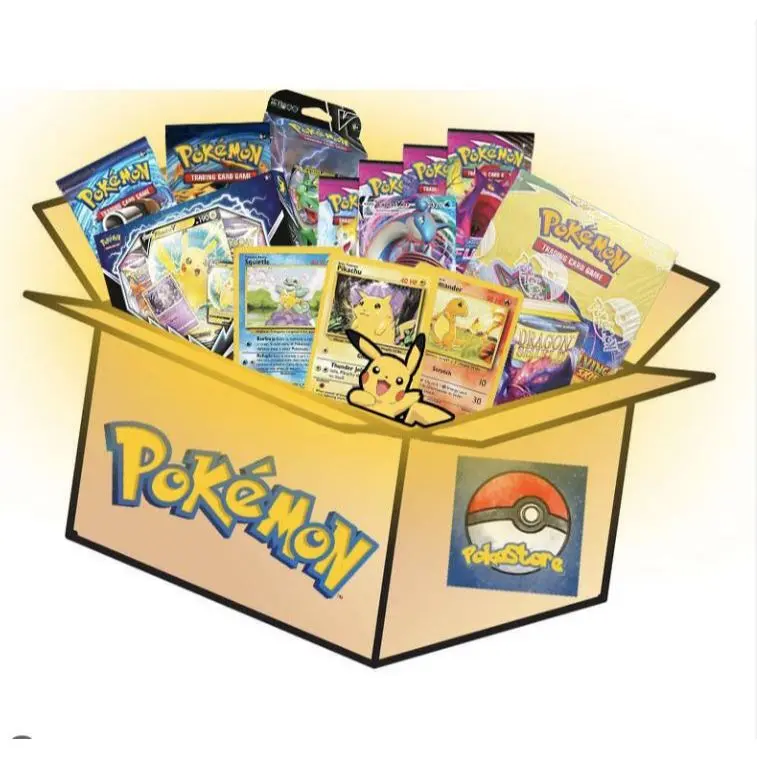 [Pokémon TCG] Gói quà ngẫu nhiên - Pokemon Mystery Box 2024 chính hãng Thẻ Bài Cards