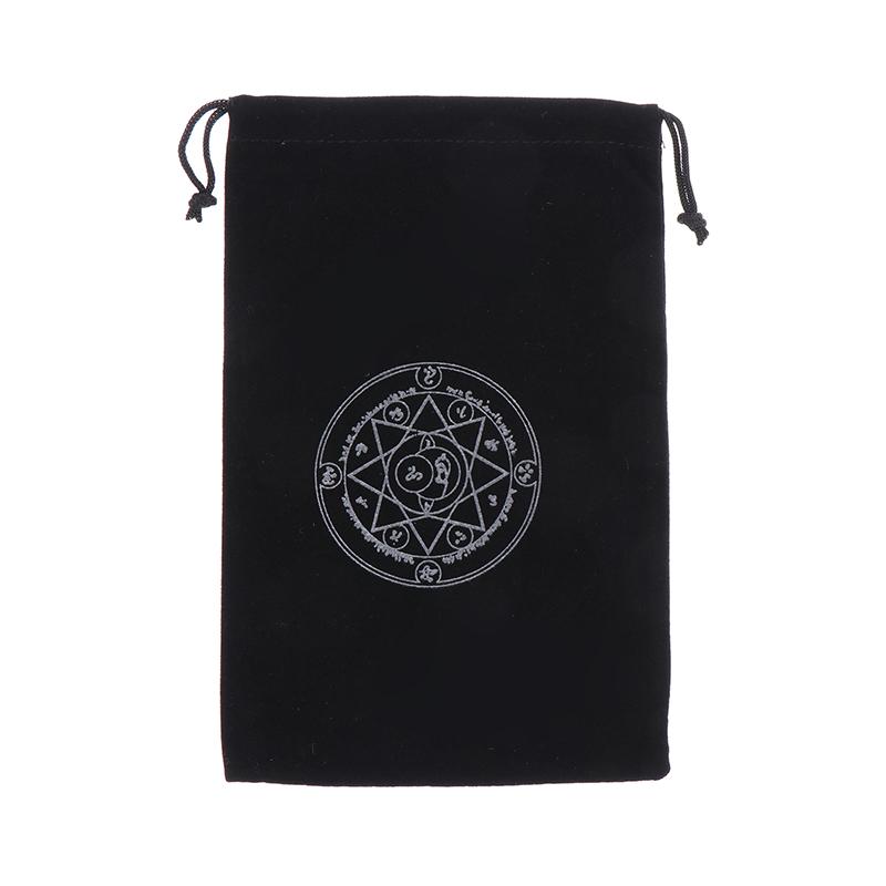 Product Introduction of [MMG]1Pc Velvet Tarots Oracle Cards Storage Bag Runes Constellation Witch Divination Accessories Jewelry  Bag Drawstring Pouch 41