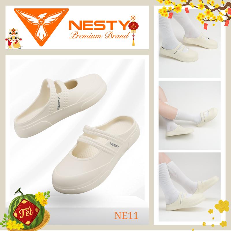DÉP SỤC BÚP BÊ ĐẾ BẰNG NESTY CHẤT LIỆU EVA NGUYÊN SINH ÊM NHẸ