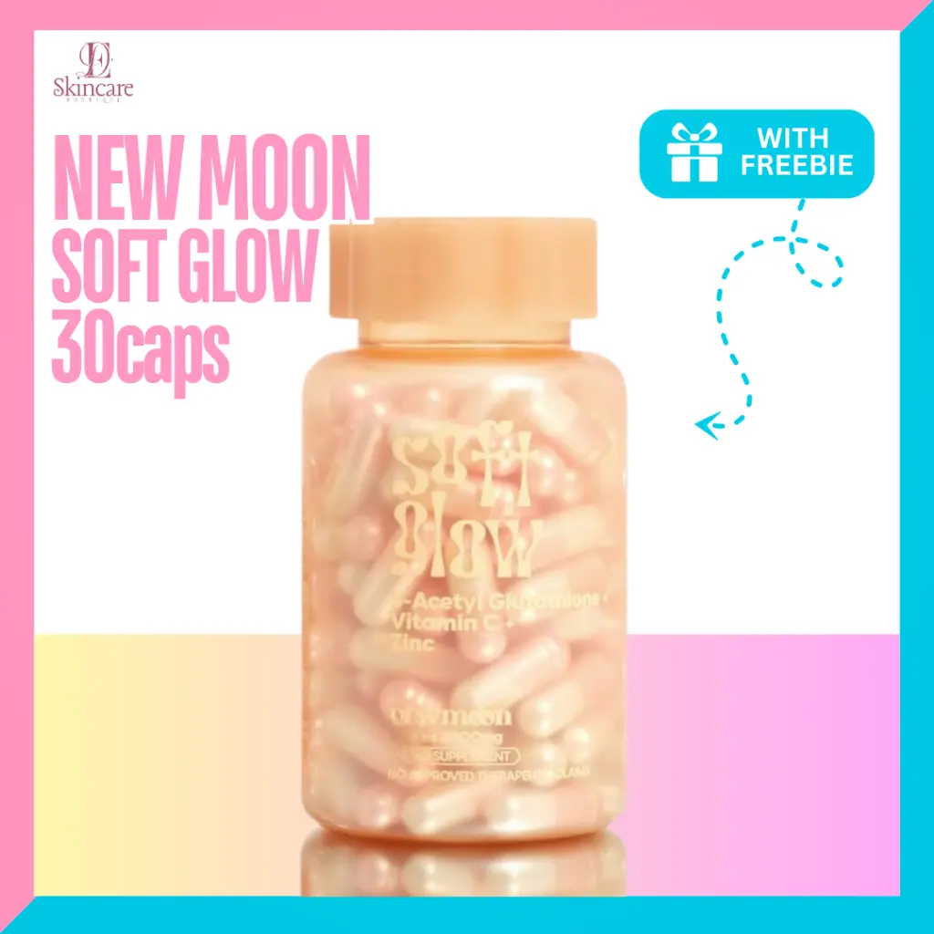 NEW MOON Soft Glow S-Acetyl Glutathione Beauty Supplement - TikTok Shop  Philippines