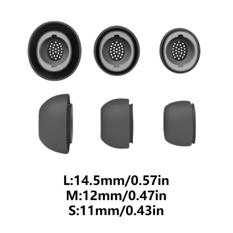 Enhances Sound Isolation Ear Tips Ear Plug for Samsung Buds 3Pro Fit Silicone Eartips Comfort Fit Ear Tips Replacement 2