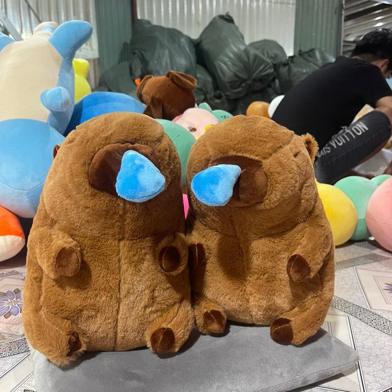 Thú nhồi bông capypara 25cm giá siêu rẻ