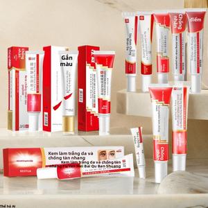 Krim Jeragat Pemutih Penjagaan Kulit, Nicotinamide, Menghilangkan Jeragat Bintik, Menghidrat, Melembapkan, Mencerahkan Treatments