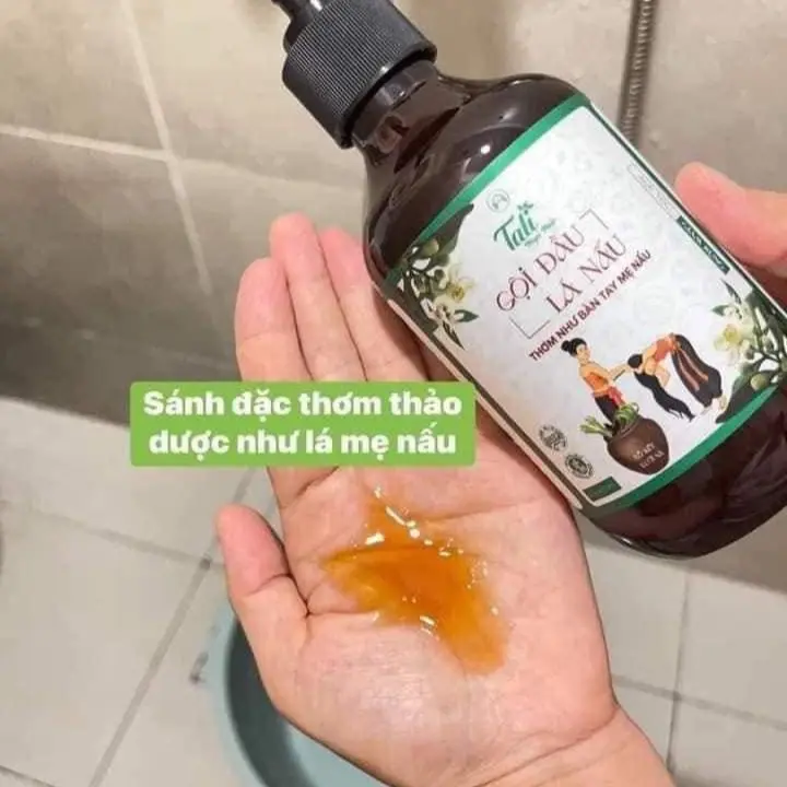 Dầu gội Lá Nấu TALI Hapi hair 5 IN 1 loại 300ml-Hỗ Trợ Giúp Kích Thích Mọc Tóc, giảm gãy rụng tóc, giảm gàu, nấm ngứa, tóc suôn mượt, cho cả nam và nữ [KÈM QUÀ] Women Dưỡng Tóc Chăm Sóc Tóc 5