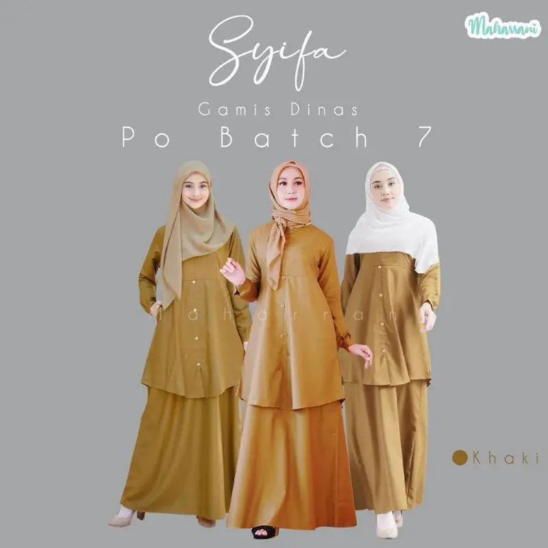 SETELAN PEMDA TUNIK & ROK // SEREGAM PEMDA PDH WANITA // SET WANITA TOYOBO Baju Muslim 0