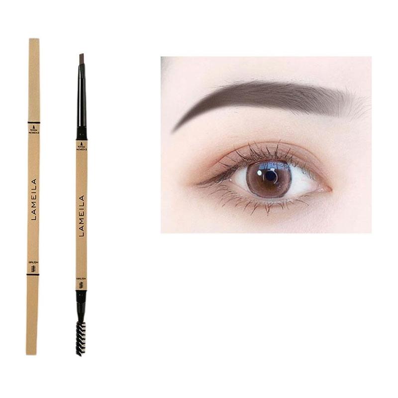 Product Introduction of Dual-ended Thin Eyebrow Pencil Waterproof & Sweatproof Natural Eyebrow Pencil 28