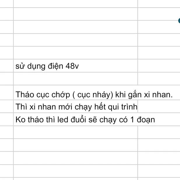 Đèn xi nhan xe điện 48v - xi nhan chữ Z led đuổi xanh vàng  Phụ Kiện 5