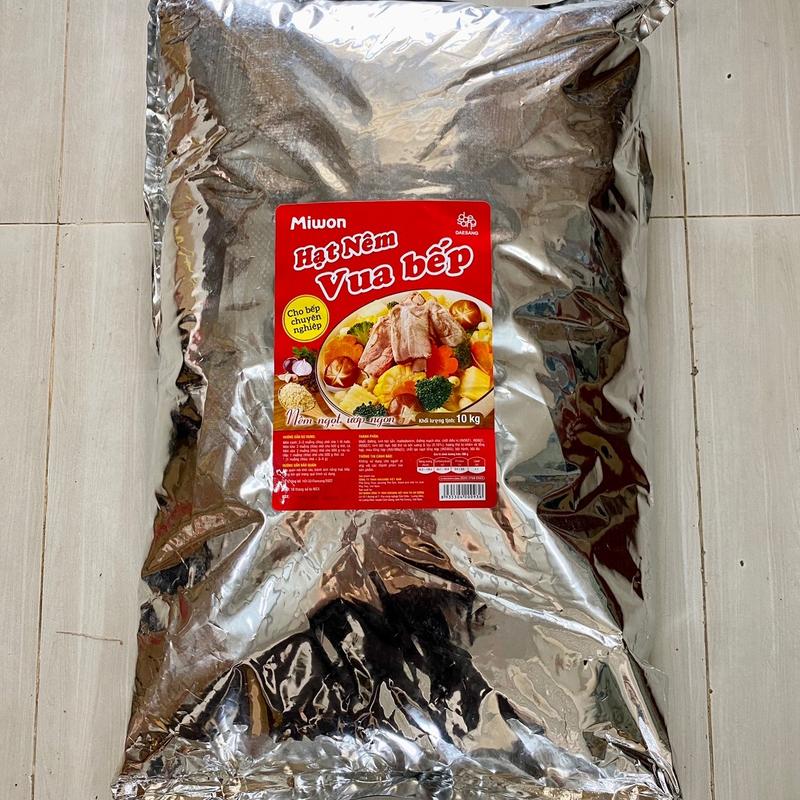 Hạt Nêm Vua Bếp Gói 10kg Cty Miwon THƯỜNG DÙNG TRONG GÓC BẾP GIA ĐÌNH Tự nhiên Ăn ngon Đậm vị Gia vị An toàn