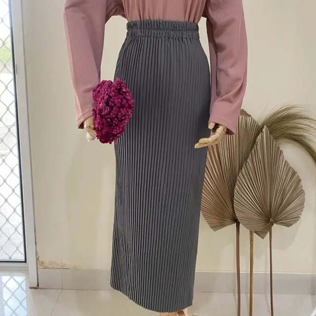 Rok Span Plisket Lidi / Rok Span / Rok Plisket / Rok Bodycon / Pleated Skirt /Rok span plisket lidi / rok plisket span plisket lidi kecil 1
