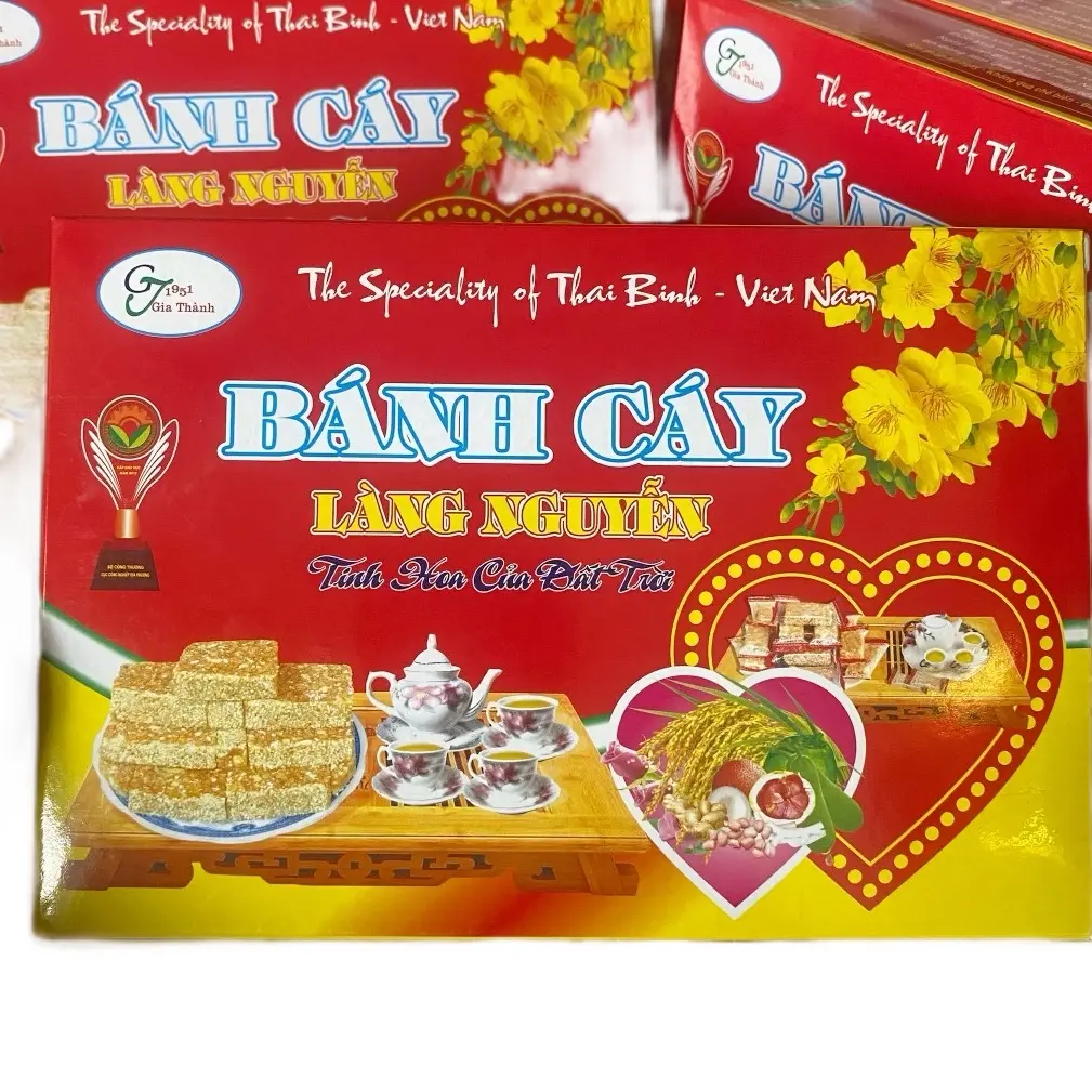 Bánh Cáy Thái Bình ngon vị chuẩn  ( loại đặc sản) Thức Ăn Bánh Quy
