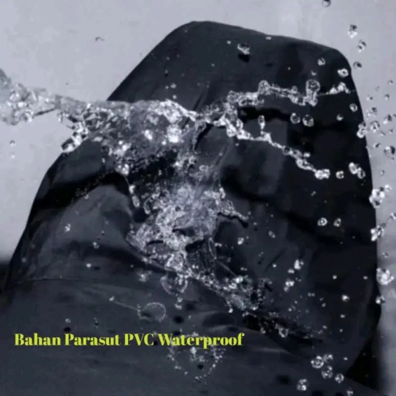 RAINCOAT Jas Hujan Dewasa Mantel Pria Wanita Bahan Parasut 4