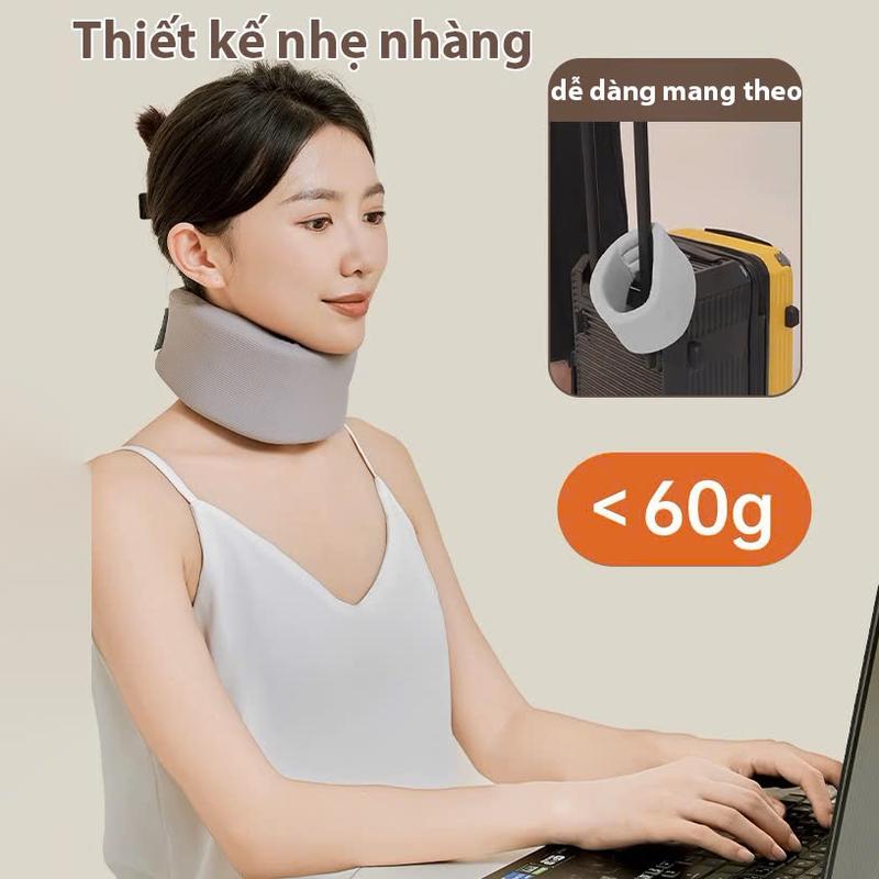 Product Introduction of Nẹp cổ mềm hỗ trợ chống cổ rùa, đai điều chỉnh tư thế đầu chống trẹo cổ thoái hoá đốt sống thoáng khí 4