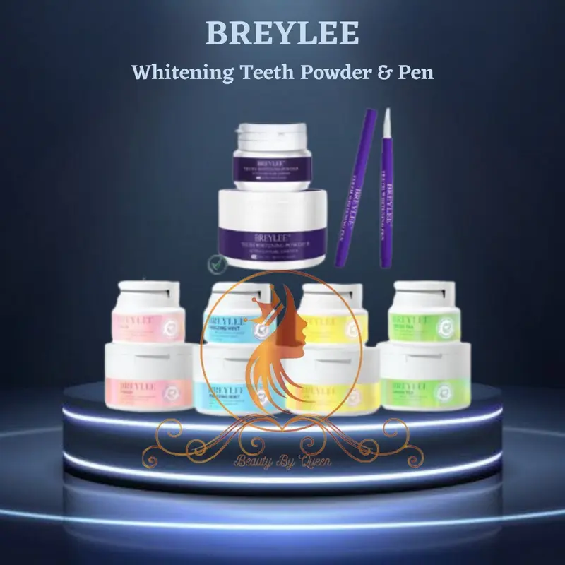 [ READY STOK ] BREYLEE Teeth WHITENING POWDER / odol pemutih gigi dan karang gigi pembersih gigi 0