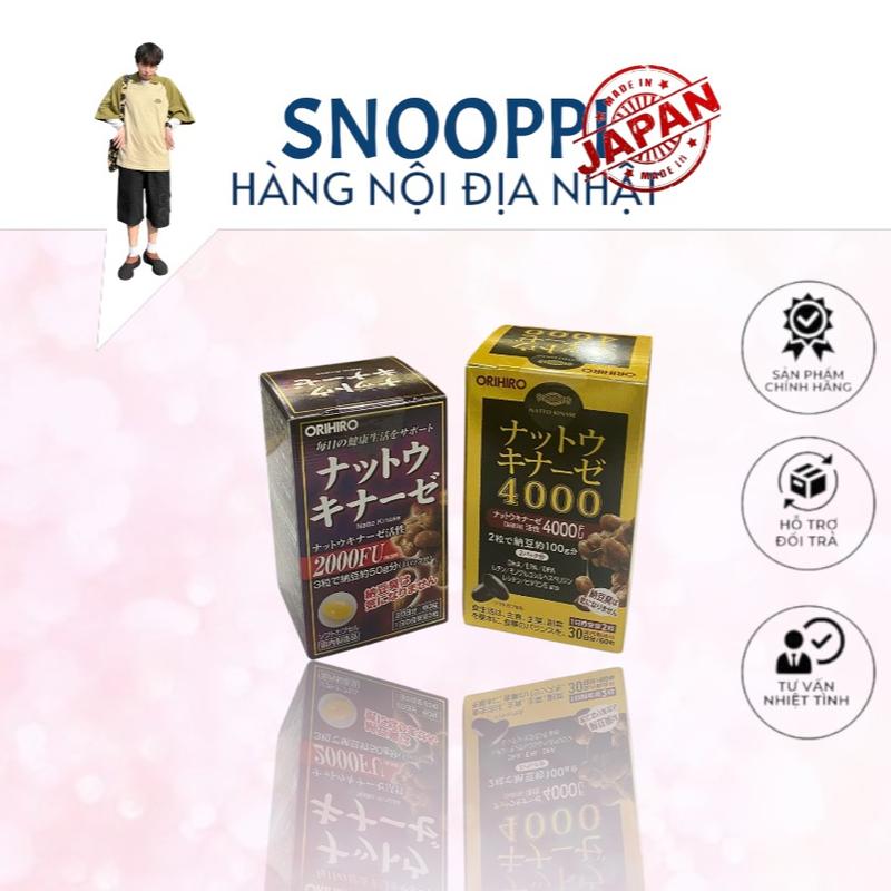 Orihiro- Viên Chống Dot Quy Natto kinase 60v