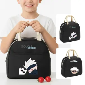 Exciteds - Lunch Bag Thermal Insulated Cooler Box Makanan Minuman Tas Bekal Karakter- Tahan Panas Dingin- Desain Minimalis & Anime