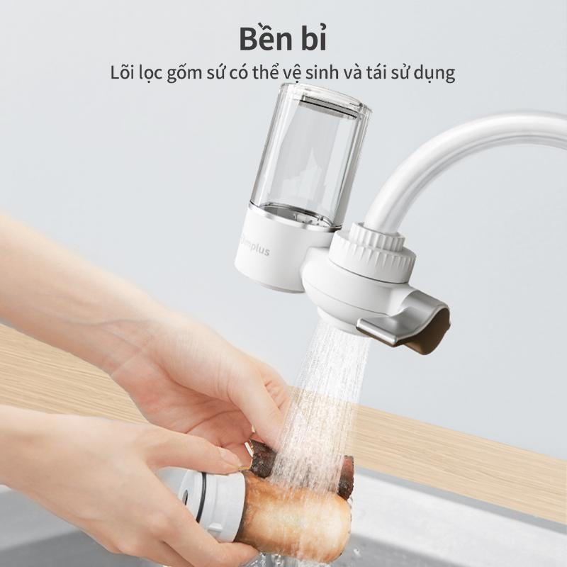 [HYUI] [New Arrival]Simplus Máy lọc nước tại vòi , 7 tầng lọc, lõi lọc gốm sứ dễ dàng vệ sinh, dùng cho nhà bếp và nhà vệ sinh 1
