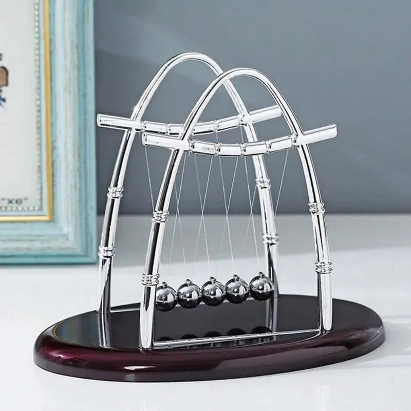 Newton Con Lắc Bóng Cân Bằng Bóng Xoay Đồ Chơi Con Lắc Khoa Học Vật Lý