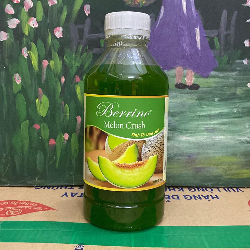 Sinh tố dưa lưới berino dùng trong pha chế trà trái cây,sinh tố,sữa Chua hương vị thơm ngon( khối lương 1 kg)